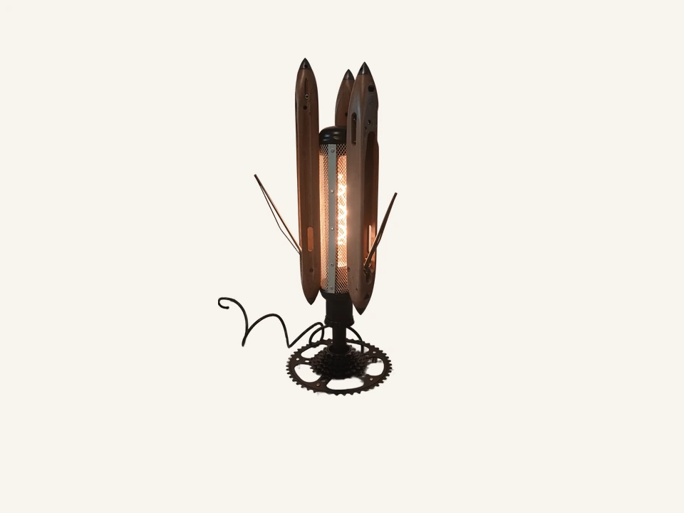 Illustration de l’article : Sculpture lampes navettes