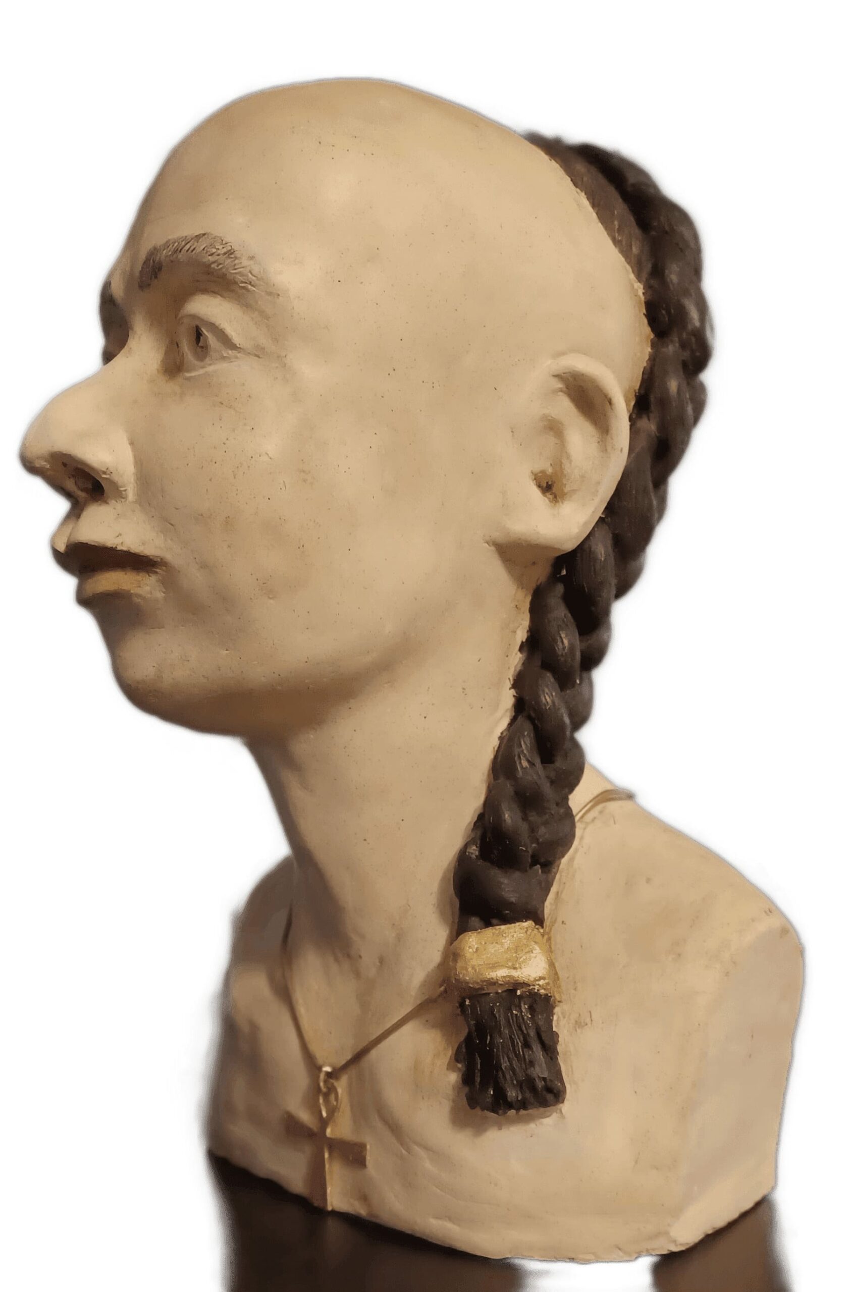 sculpture-tête-tresse