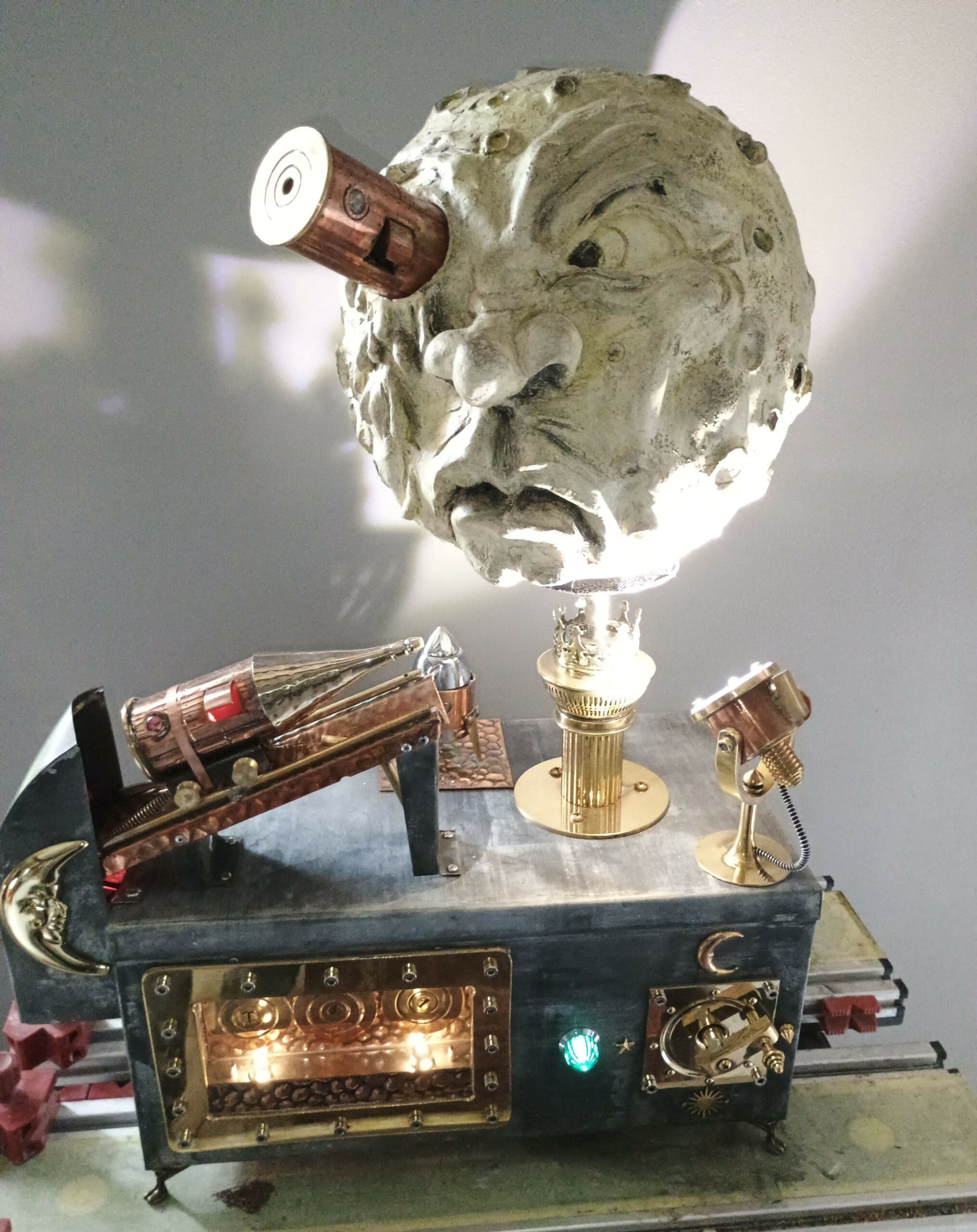 sculptures mixtes Georges Melies