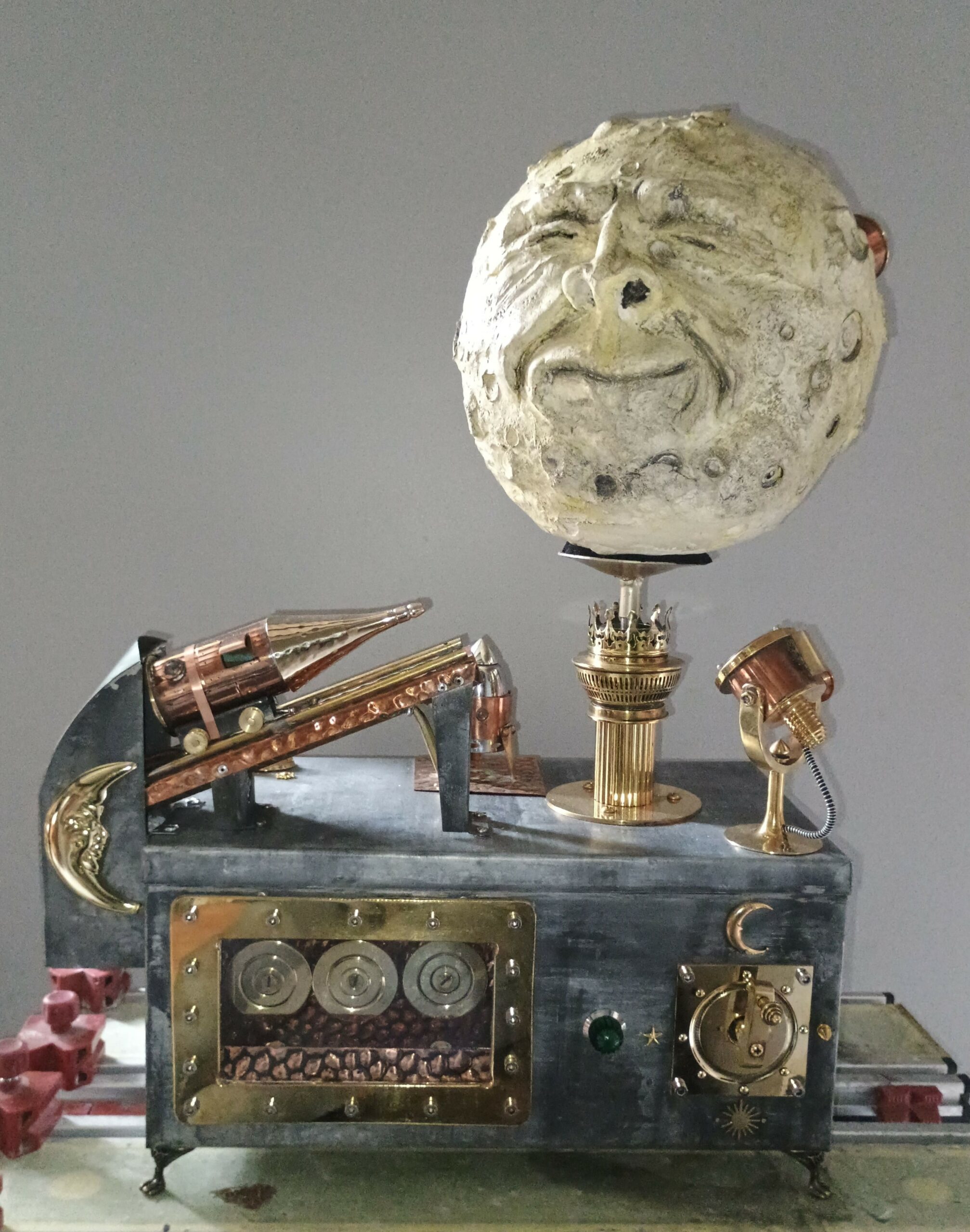 sculptures mixtes Georges Melies