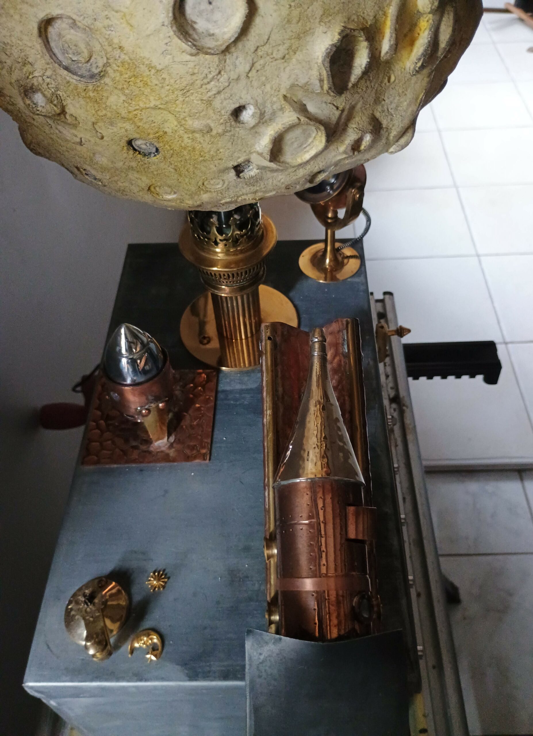 sculptures mixtes Georges Melies