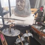 EXPOSITION SCULPTURE METAL BRUNO COTTON
