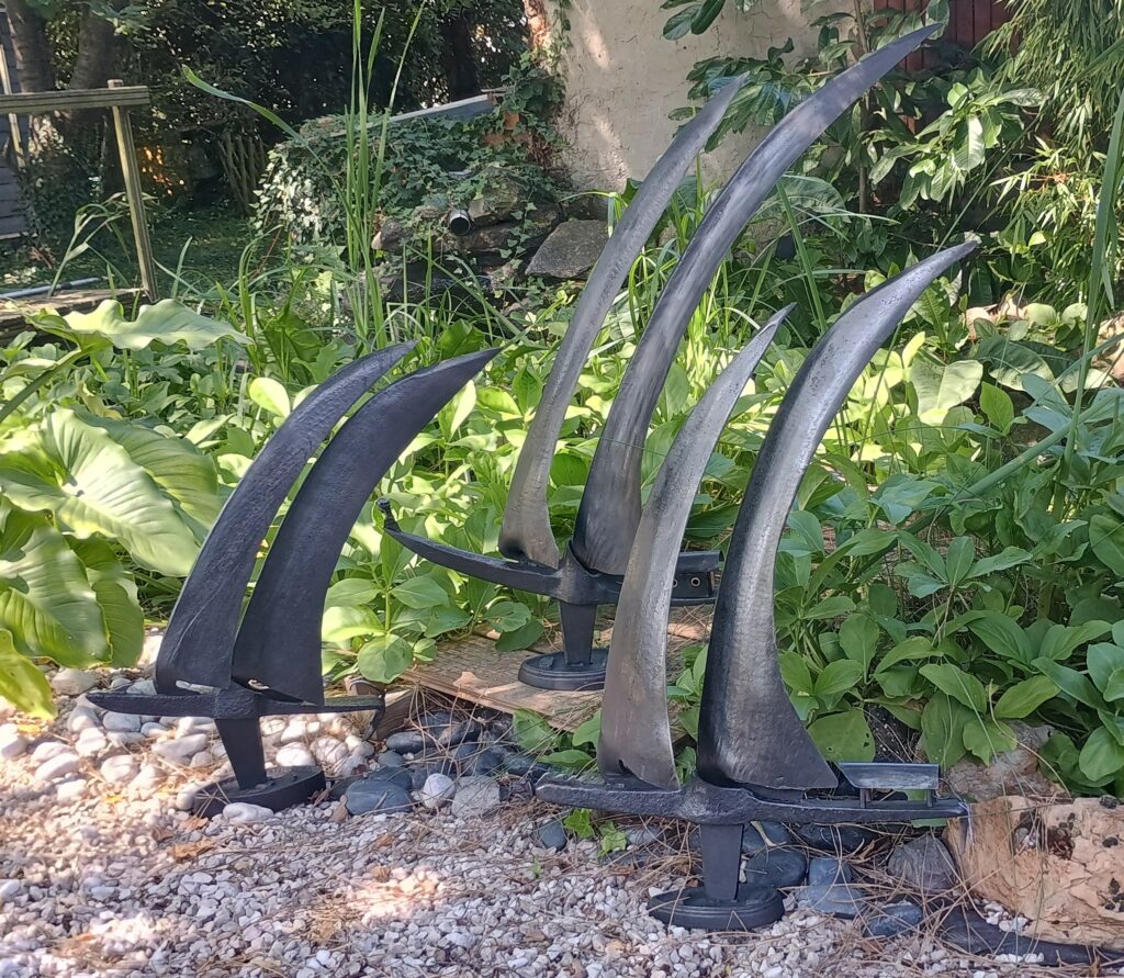 BATEAUX SCULPTURE METAL