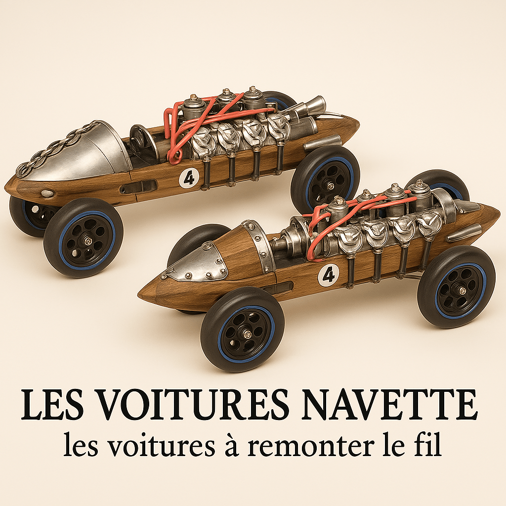 LES VOITURES NAVETTE les voitures à remonter le fil