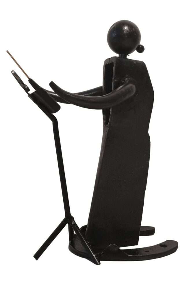 SCULPTURE METAL CHEFFE OHORALE