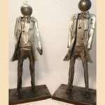 sculpture métal profession médicale