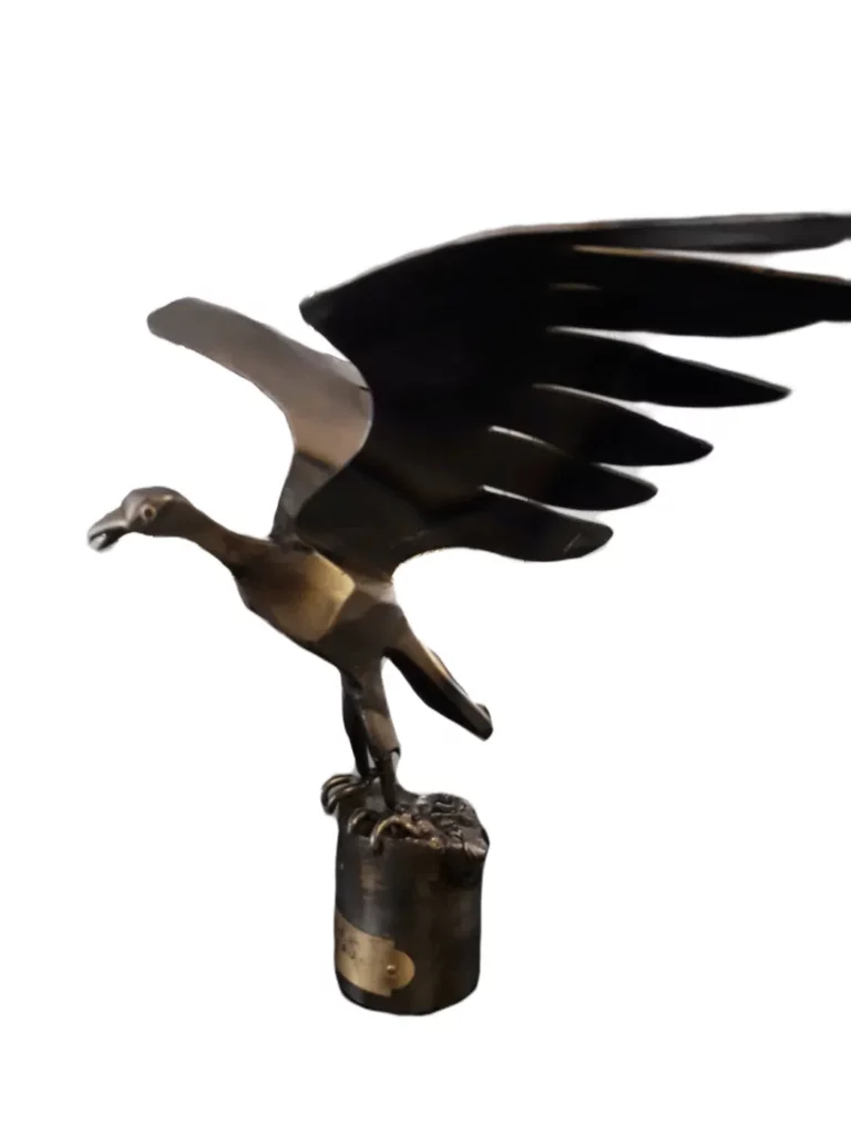 aigle en vol sculpture métal artisanale